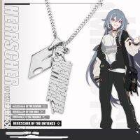 Herrscher Of Sentience สร้อยคอผู้หญิง Honkai Impact3สร้อยคอโซ่จี้หญิงสาวสร้อยคอโลหะสีเงิน Collares Fu