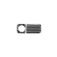 【cw】 Suitable for Honda CRV（07-11） Rear Inner Door Handle Bowl Patch Real Carbon Fiber Automotive Interior Modification Accessories