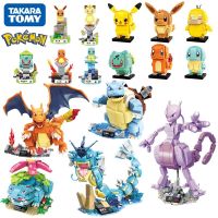 Anime Pokémon Blocks Building Assembled Pikachu Legoed Toy Educational Toys For Children Gift