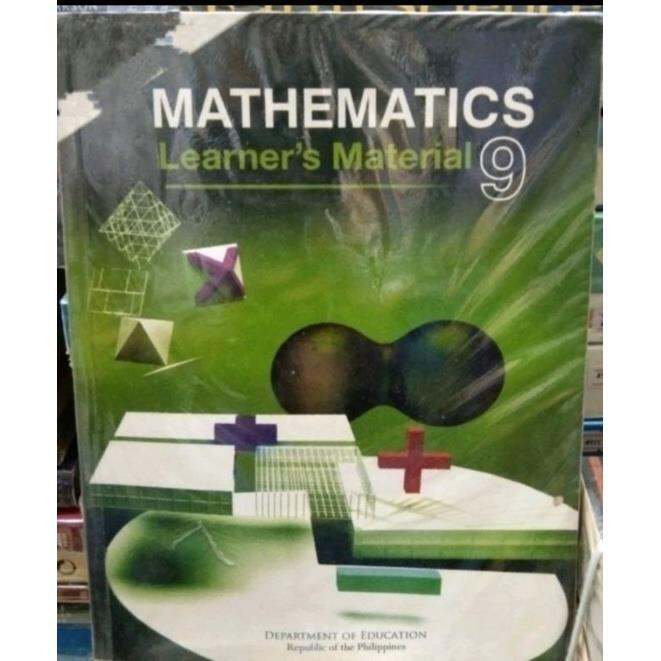 Ready stock Mathematics Learners Materials Grade 9 Lazada PH
