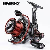 BEARKING ชุด HERA 9BB ตลับลูกปืนสแตนเลส5.7:1รอกตกปลาระบบลาก7กก. ขดลวดตกปลาล้อหมุนได้แรงสูงสุด