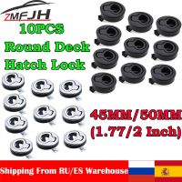 【YD】 10PCS Latch Cabinet Door Lock 45MM/50MM Round Hatch Boat Lift Pull RV