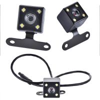 HD 140 ° รถกล้องมองหลังกลับที่จอดรถย้อนกลับกล้องไร้สาย IR Night Vision กันน้ำ Dashcam