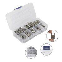 ﹍△ Artudatech 50Pcs 303 Stainless Steel Self Tapping Slotted Thread Insert Assortment Kit