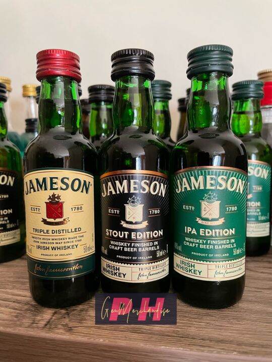 John Jameson Miniature 50ml Glass bottle Irish Whisky Lazada PH