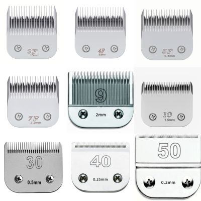 3F 4F 5F 7F 10 15 30 40 50 Professional Pet Clipper Blade A5 Blade Fit Most Andis amp; Oster Clippers 0.2mm 3.2mm 13mm 9.5mm