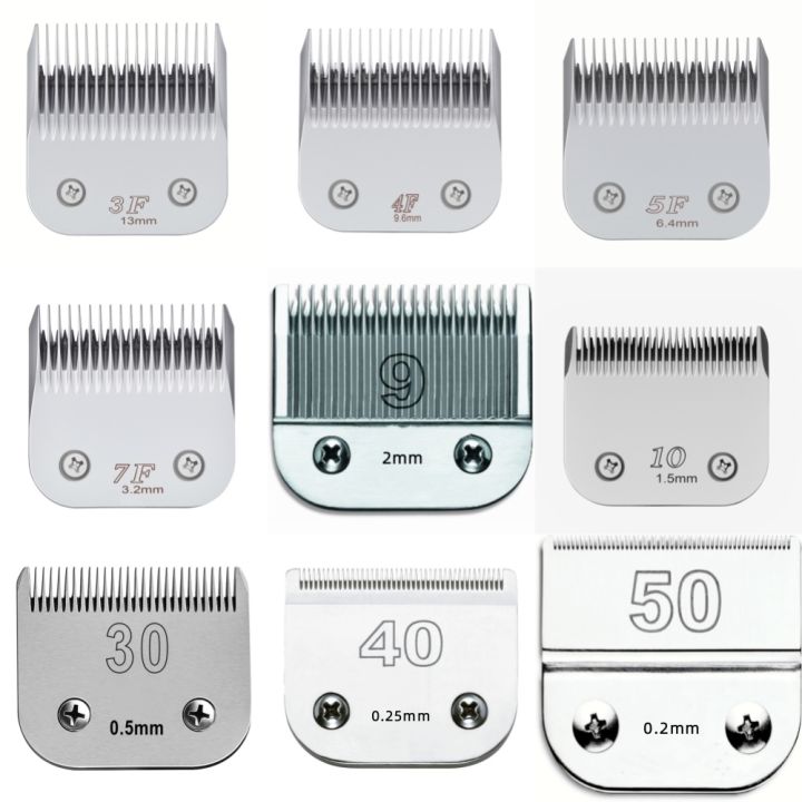 3f-4f-5f-7f-10-15-30-40-50-professional-pet-clipper-blade-a5-blade-fit-most-andis-amp-oster-clippers-0-2mm-3-2mm-13mm-9-5mm