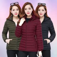 ♠✥❆ Cotton Padded Jacket Coat 2022 New Womens Parkas lady Thickened Warm Jackets Female Hooded Parka