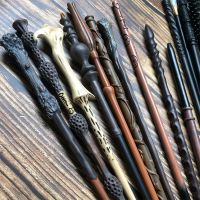 【cw】 36 Kinds of 35-40cm Metal Core Magic Wands Toys Hermione Ron Dumbledore Malfoy Magical Wand Toy Children Christmas Gift 2022 New