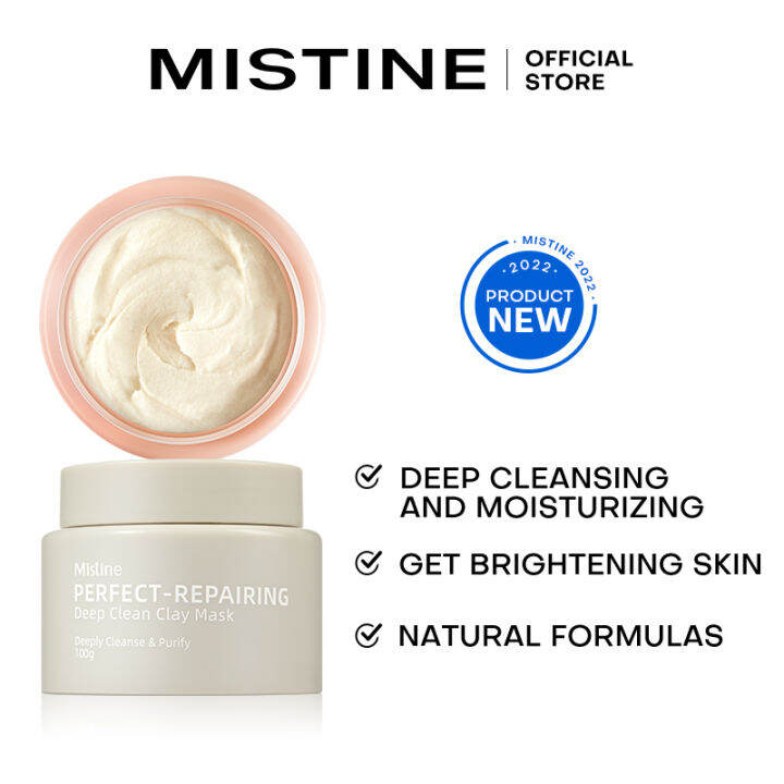 MISTINE PerfectRepairing Deep Clean Clay Mask 100g Purify Pores