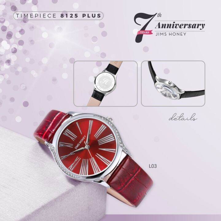 JT 8125 PLUS Jims Honey Jam Tangan Wanita Import Jam Tangan Fashion Murah Jam Tangan Branded
