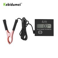 Gasoline Engine Digital Display Tach Hour Meter Gauge Inductive Speedometer Car Stroke Tachometer Motorcycle Lawn Mower - Tachometers - AliExpress