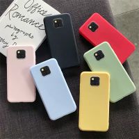 เคสโทรศัพท์ TPU ซิลิโคน แบบนิ่ม สีพื้น สำหรับ huawei mate 20 pro mate 10 lite