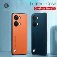 เคสป้องกันหนังแบบเรียบสำหรับ OnePlus Nord 3 5G 2023เคสโทรศัพท์ซิลิโคนนิ่มสำหรับ Nord3ป้องกันลายนิ้วมือ