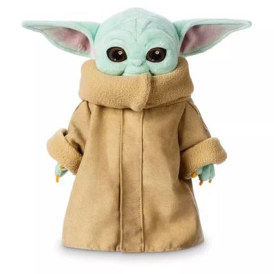 【YF】 Star Wars Kawaii Baby Yoda Master Plush Toys Anime Figure Figma 25cm/30cm Puppets Creative Children Christmas Gift