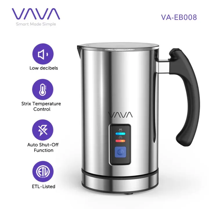 【CW】 VAEB008 400W Handheld Milk Frother 240Ml Stainless Steel Milk