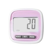 Hồng hồng 3D Pedometer Máy đếm bước đi bộ 3D Pedometer không thấm nước đa