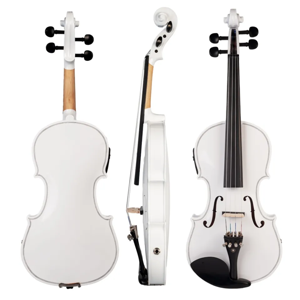 3/4　Lazada　quhua　Acoustic　With　1/8　Violino　For　4/4　Violin　Violin　Beginner　Color　Durable　1/2　Fiddle　Black　Natural　Violin　4/4　PH