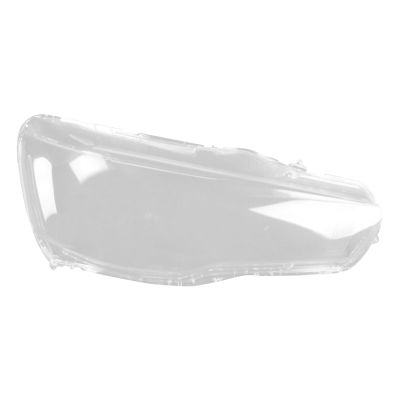 Car Headlight Shell Lamp Shade Transparent Lens Cover Headlight Cover for Mitsubishi Lancer EX 2010-2016