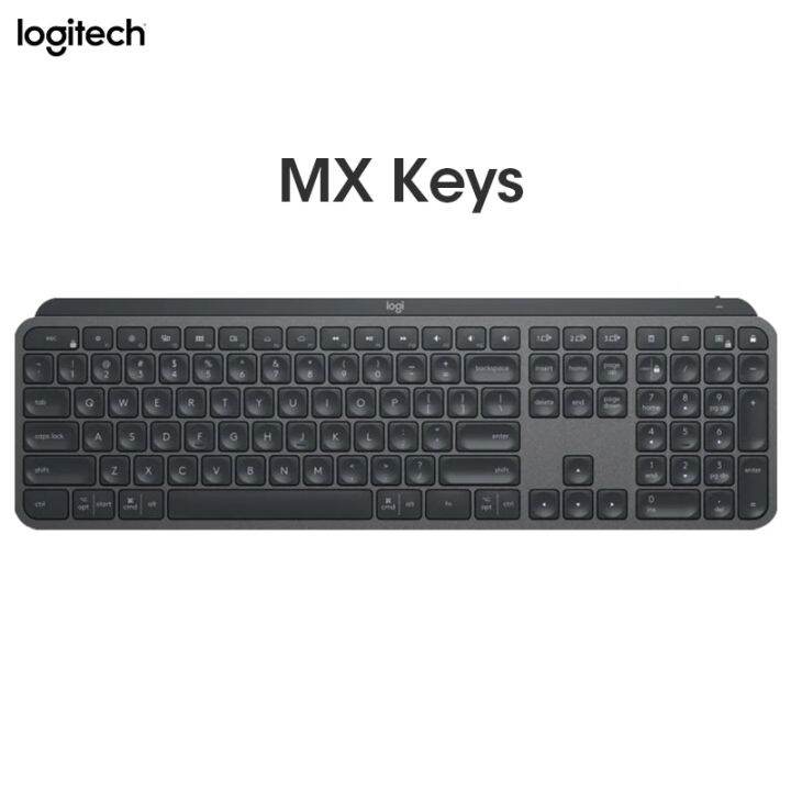Logitech MX Keys Wireless Keyboard Bluetooth Office 104 Key Charging