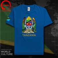 Tanzania Tanzanian Men T Shirt Fashion 2023 Jerseys Nation Team 100% Cotton T-Shirt Clothing Country Sporting Tza Swahili Tshirt