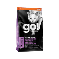 Go! CARNIVORE Grain Free Chicken, Turkey + Duck  for cats สูตรเกนฟรี ไก ไก่งวง และเป็ด แมวทุกสายพันธุ์ อายุตั้งแต่ 2 เดือนขึ้นไป