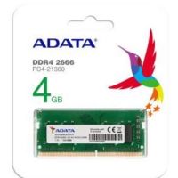 ⚡️⚡️สินค้าNEWราคาพิเศษ⚡️⚡️ADATA RAM For NOTEBOOK (แรมโน้ตบุ๊ค) Adata DDR4 SO-DIMM 2666-4GB (AD4S2664G19-RGN) ADATA DDR4 4GB/2666MHz. CL19 SO-DIMM LAPTOP RAM and All in one (AIO)/ Lifetime Warranty