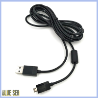 Bluesea สายสายชาร์จสายชาร์จแบตเตอรี่ไมโคร USB ยาวเป็นพิเศษยาว2.75ม. สำหรับ Sony Playstation PS4 4สำหรับสายจอยเกม Xbox One