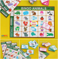 เกมบิงโก Bingo Animal กระดานเกม #ET-515  เกมการศึกษา และสื่อการเรียนรู้