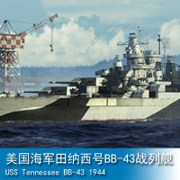 เป่าแตร1/700 USS Tennessee BB-43 1944เรือรบ05782