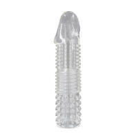 Mens Wearable Crystal Sets Long and Thick Transparent Spike Sets