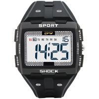 Big Numbers Easy to Read 5ATM Water Resistant Men Digital Watch Outdoor Sport