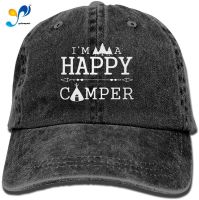 Im A Happy Camper Baseball Hat Men and Women Summer Sun Hat Travel Sunscreen Cap Fishing Outdoors …