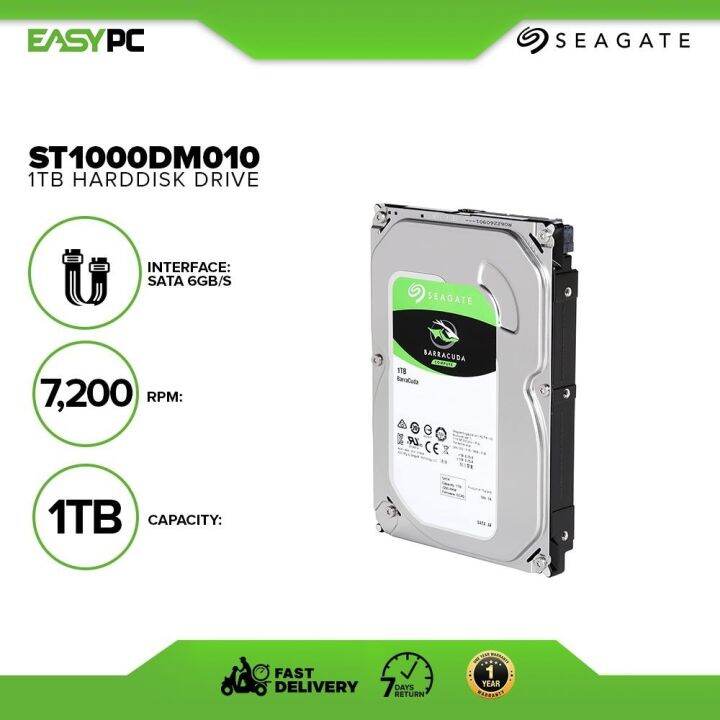 Seagate Barracuda 1TB ST1000DM010 3.5Hard Disk New Original | Lazada PH