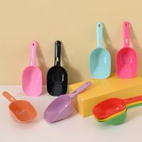 ℗❇✣ Cat food dog food shovel pet food spoon multi-color plastic food shovel pet supplies