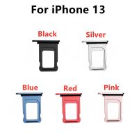 ที่ใส่ถาดใส่ซิมการ์ดสําหรับ iPhone 13 Pro Max ที่ใส่ซิม Slot Tray Container Adapter Single Double SIM