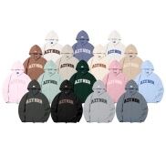 AITHER STUDIO Áo Hoodie Zip Unisex form rộng HÀNG CHÍNH HÃNG
