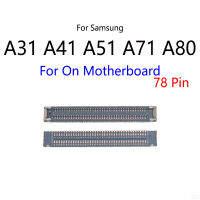 10 ชิ้น/ล็อตสำหรับ Samsung Galaxy A31 A315F A41 A51 A515F A71 A80 หน้าจอ Lcd FPC Connector พอร์ตบนเมนบอร์ด /Flex Cable-hgggfg