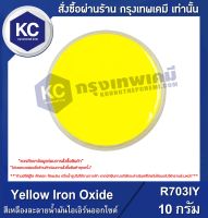 Yellow Iron Oxide : สีเหลืองละลายน้ำมันไอเอิร์นออกไซด์ (R703IY)