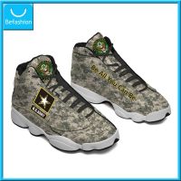 Dropshipping Print On Demand Custom Basketball Sneaker USA United States Military US Army Custom Print POD Shoes Free Shipping