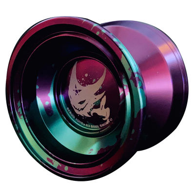 BEBOO YOYO Devil Imp Pattern Alloy Unresponsive Yoyo 10 Ball Bearing Yoyo for Advanced Player Kids Beginner