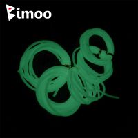 【LZ】☊☒  Bimoo 2m/bag  Soft Luminous Silicone Tube High Brightness Long   Lumo Period Glow Rubber Tube Sea Fishing Sabiki Rig Accessory