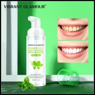Mousse Tẩy Trắng Răng Khử Mùi Hôi Miệng Làm Sạch Răng Sịt Thơm Miệng Vibrant Glamour Whitening Teeth Oral Treatment thumbnail