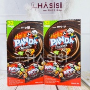 Chính hãng Bánh Gấu Panda Chocola MEIJI - Hello Panda Chocolate 680g 32