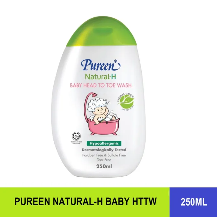 Natural baby wash and shampoo