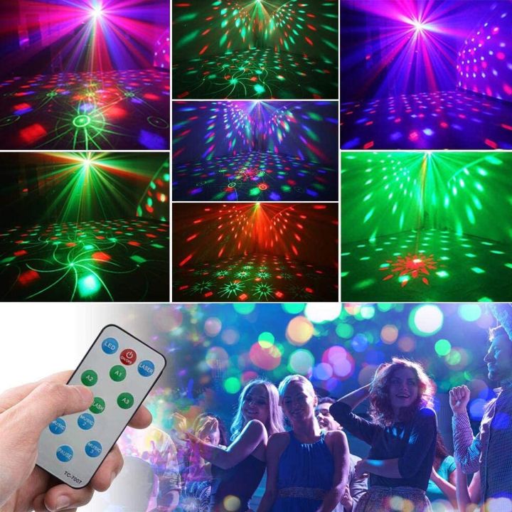 ไฟปาร์ตี้-led-party-light-ไฟดิสโก้-ไฟเธค-เลเซอร์-เมจิกบอล-36-in-1-ไฟเลเซอร์เวที-led-rgb