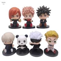 ตัวการ์ตูนของเล่นน่ารักสะสม Kugisaki Nobara Gojo Satoru Itadori Yuji PVC แอคชั่น Jujutsu Kaisen อะนิเมะ Jujutsu Kaisen รุ่น Q