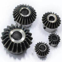 Bevel Gear 1M 20Teeth 45 # เหล็กรูด้านใน 5mm/6mm/7mm/8 mm เกียร์ 90 องศาตาข่ายมุม Steel Gears Screw Hole M5 2pcs-BIANO