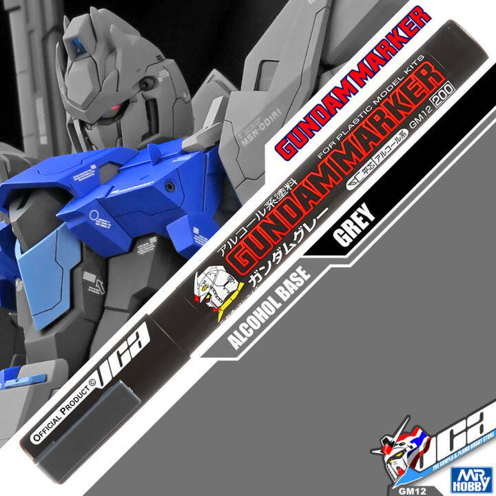 gsi-creos-mr-hobby-gm12-gundam-marker-grey-กันดั้ม-มาร์คเกอร์-vca-gundam