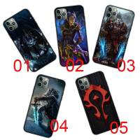 DB-430 World of Warcraft Black ซิลิโคน เคสโทรศัพท์ ปก หรับ iPhone G31 Moto G41 G22 G42 13 14 G51 G52 12 G1000 G71 Max Plus Mini Pro